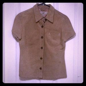 Suede Chic Shirt 💫